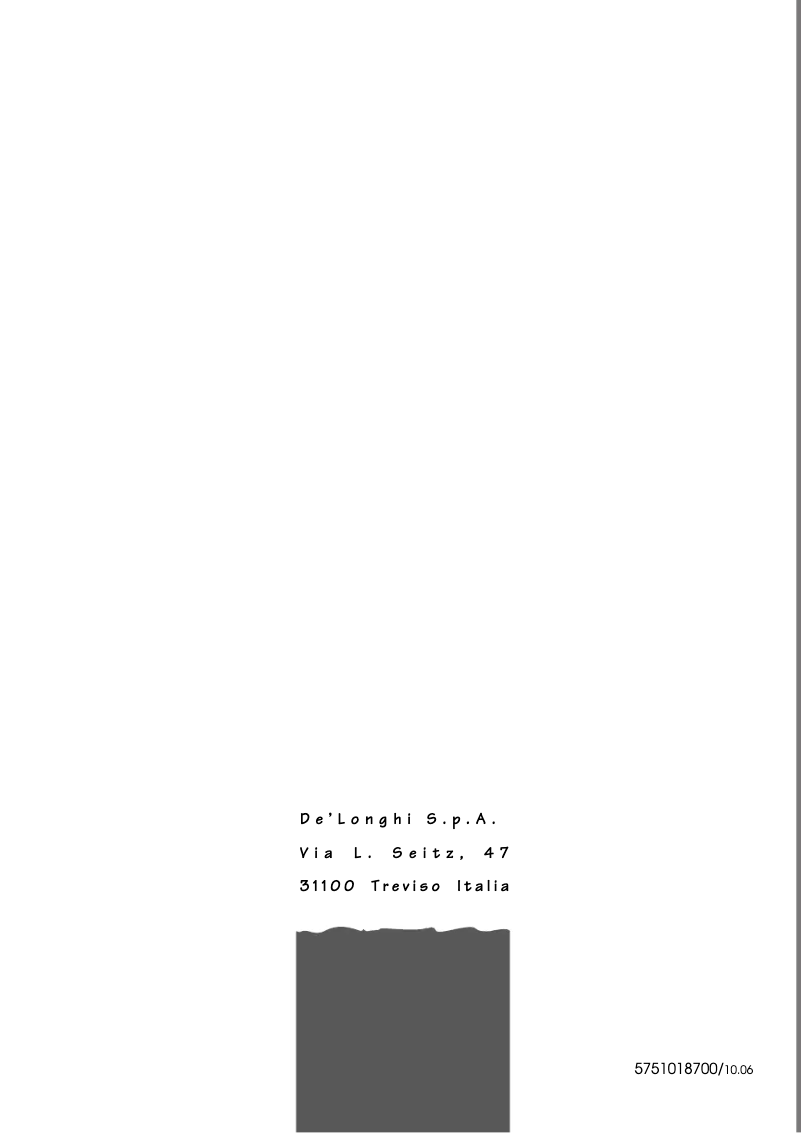 Página 1 del manual Manual de usuario DeLonghi PAC C80