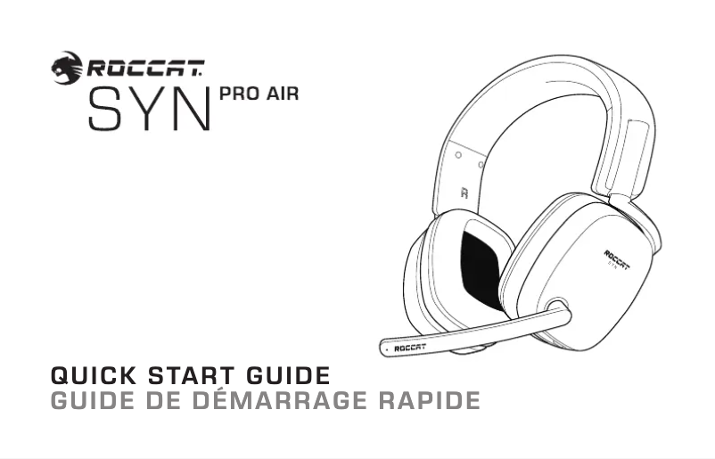Imagen de la primera página del manual del dispositivo Syn Pro Air