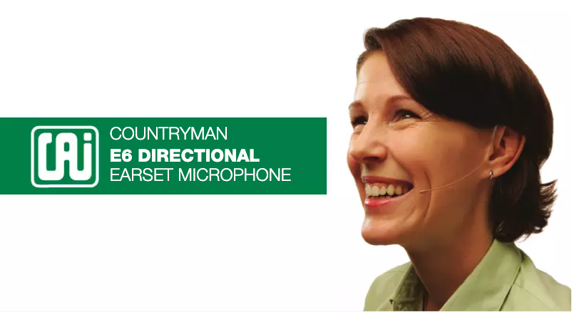 Página 1 del manual Manual de usuario Countryman E6x