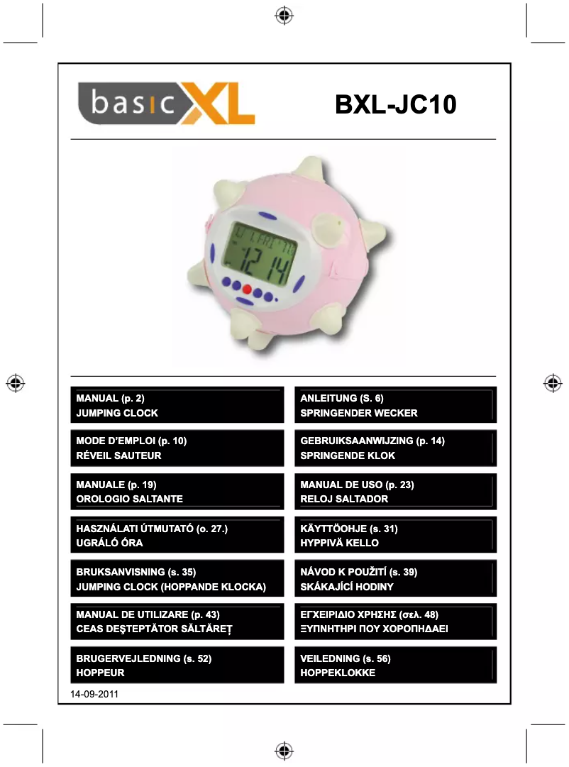 Página nº 1 - Manual de usuario basicXL BXL-JC10