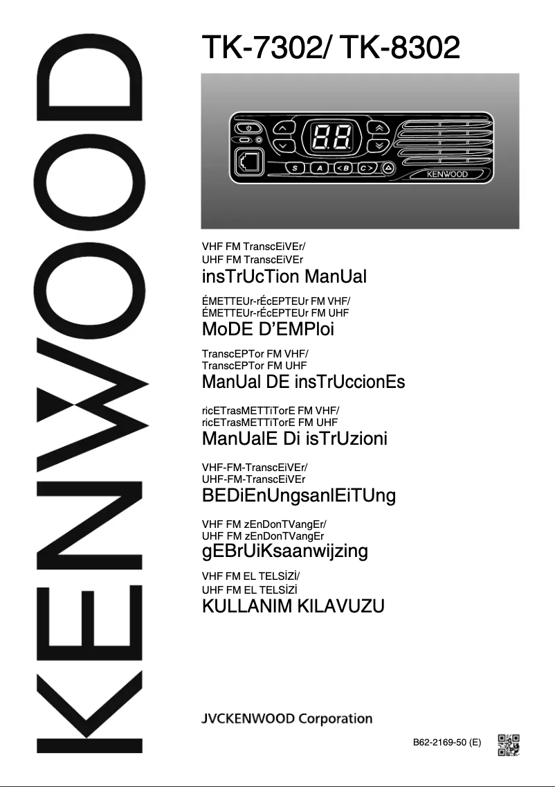 Página 1 del manual Manual de usuario Kenwood TK-7302