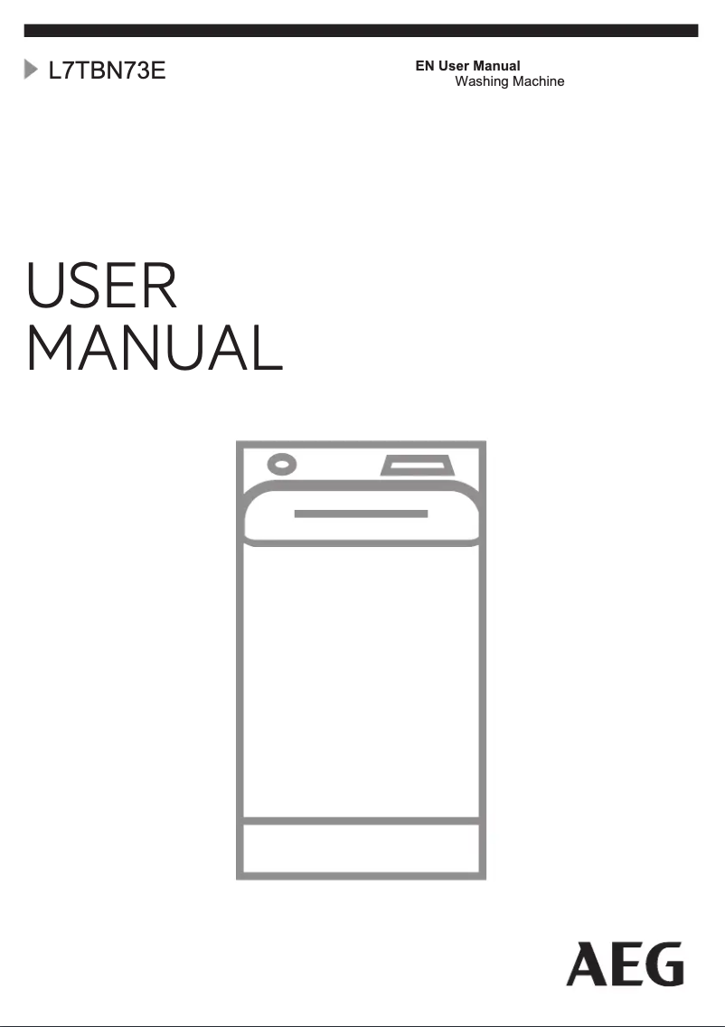 Página 1 del manual Manual de instrucciones AEG L7TBN73E