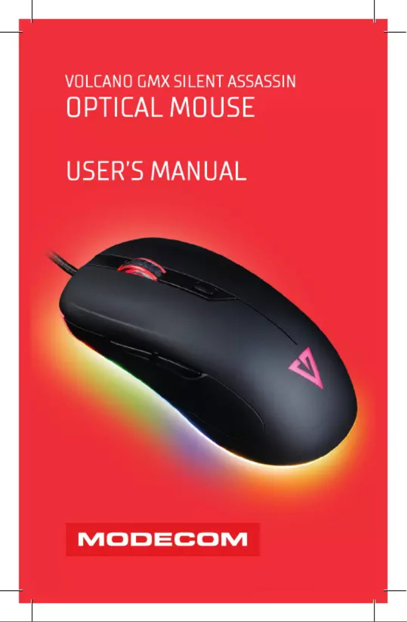 Imagen de la primera página del manual del dispositivo Volcano GMX Silent Assassin