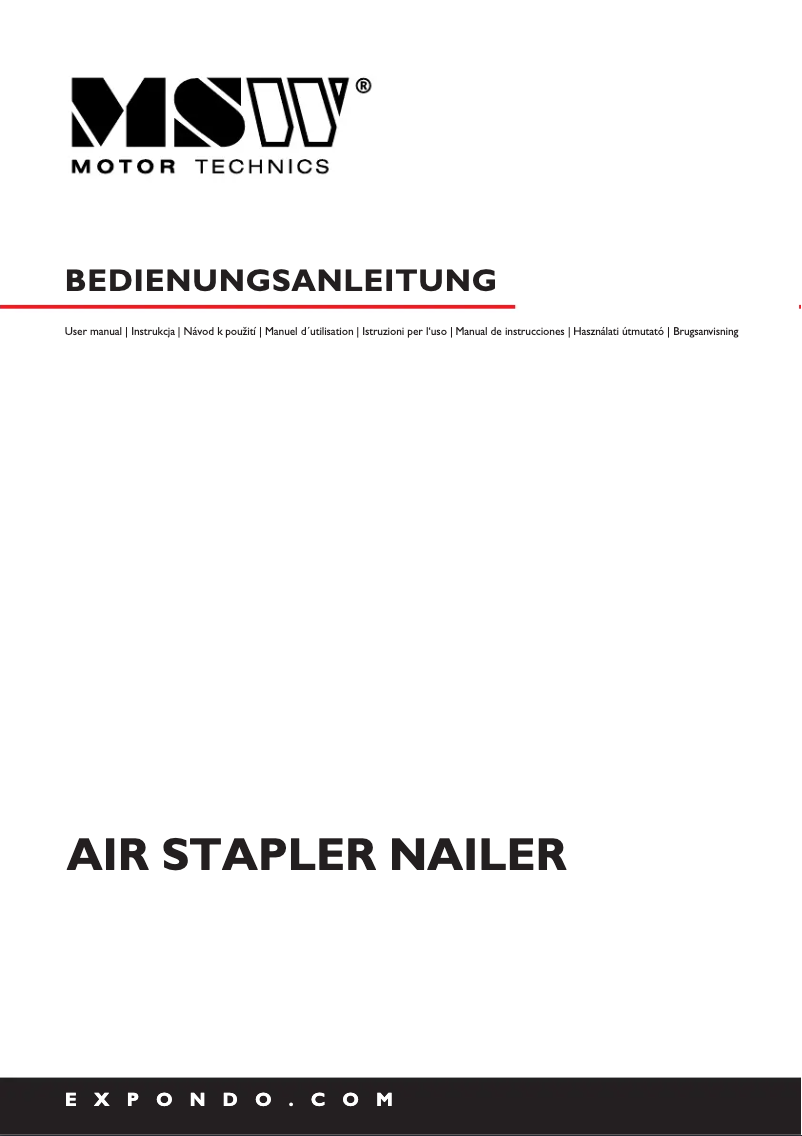 Página nº 1 - Manual de usuario MSW MSW-AIRS1290ASN