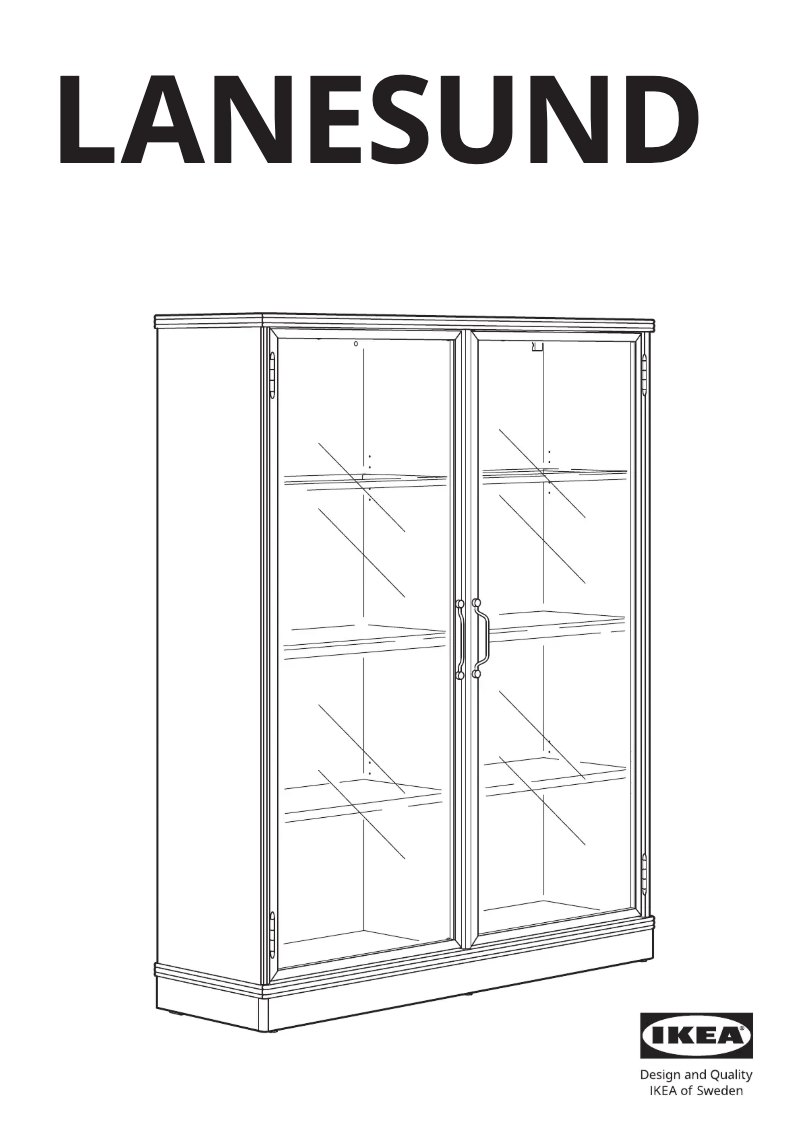Página 1 del manual Manual de usuario Ikea LANESUND 804.665.56