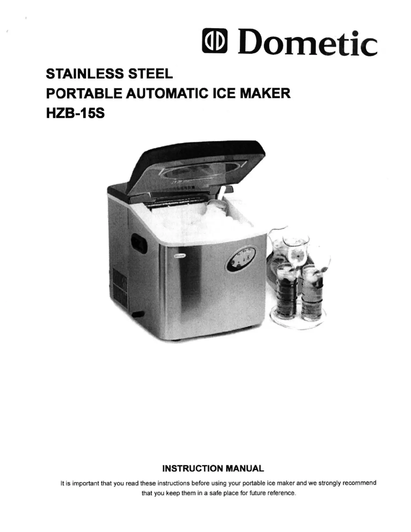 Página 1 del manual Manual de usuario Dometic HZB-15S