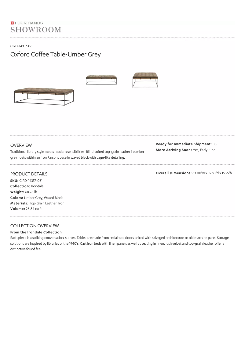 Imagen de la primera página del manual del dispositivo CIRD-14337-061