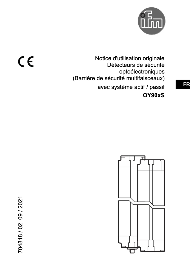 Página 1 del manual Manual de usuario IFM OY903S