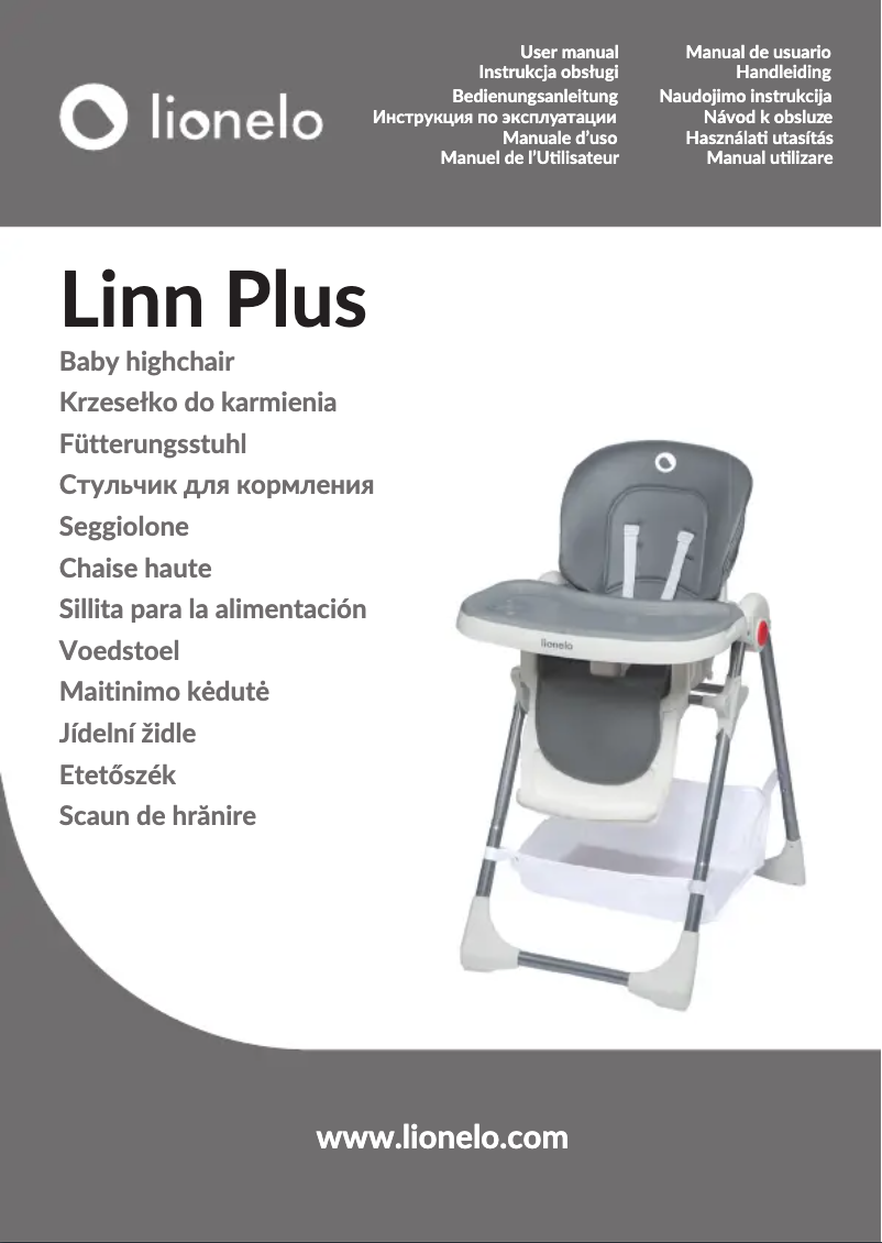 Página nº 1 - Manual de usuario Lionelo Linn Plus