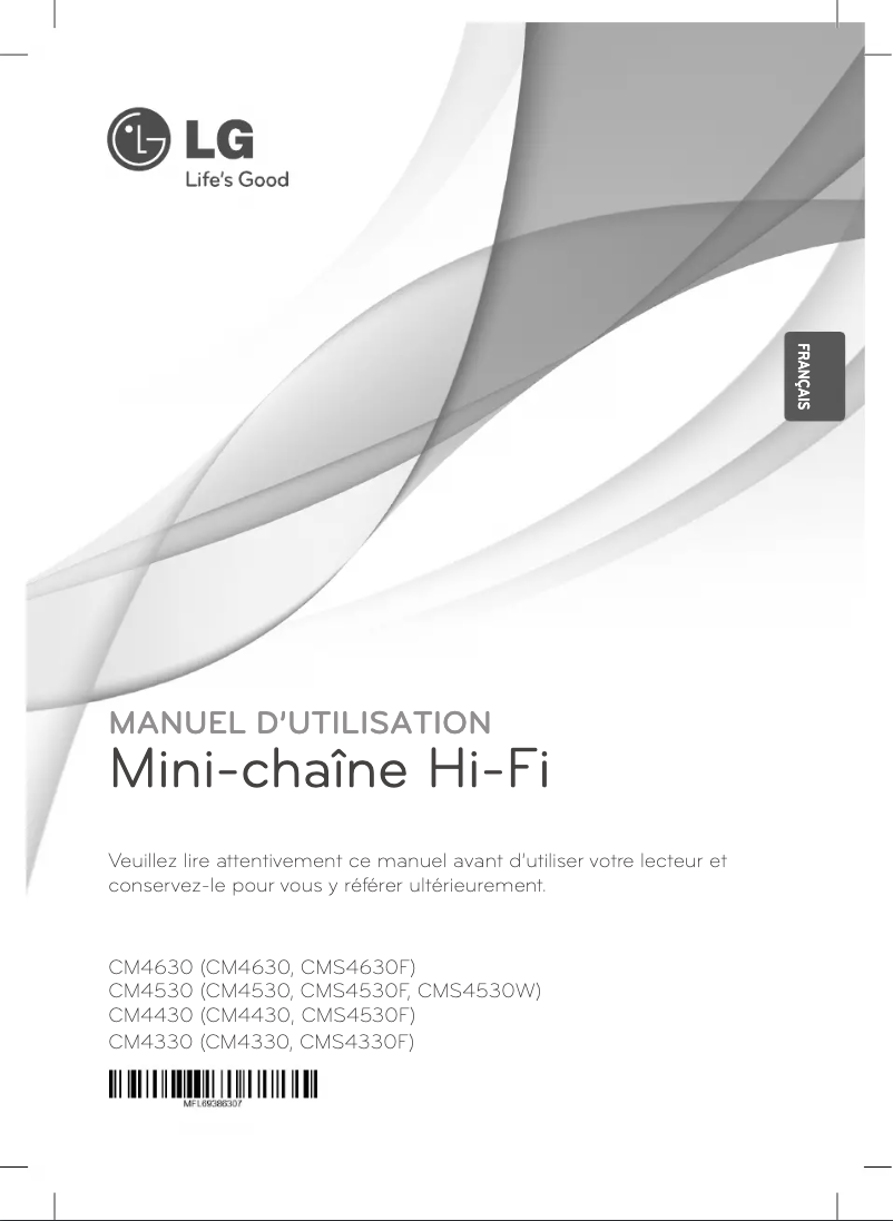 Imagen de la primera página del manual del dispositivo CM4330