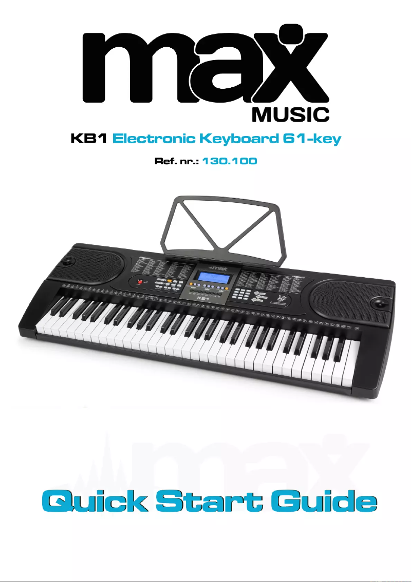 Imagen de la primera página del manual del dispositivo KB1