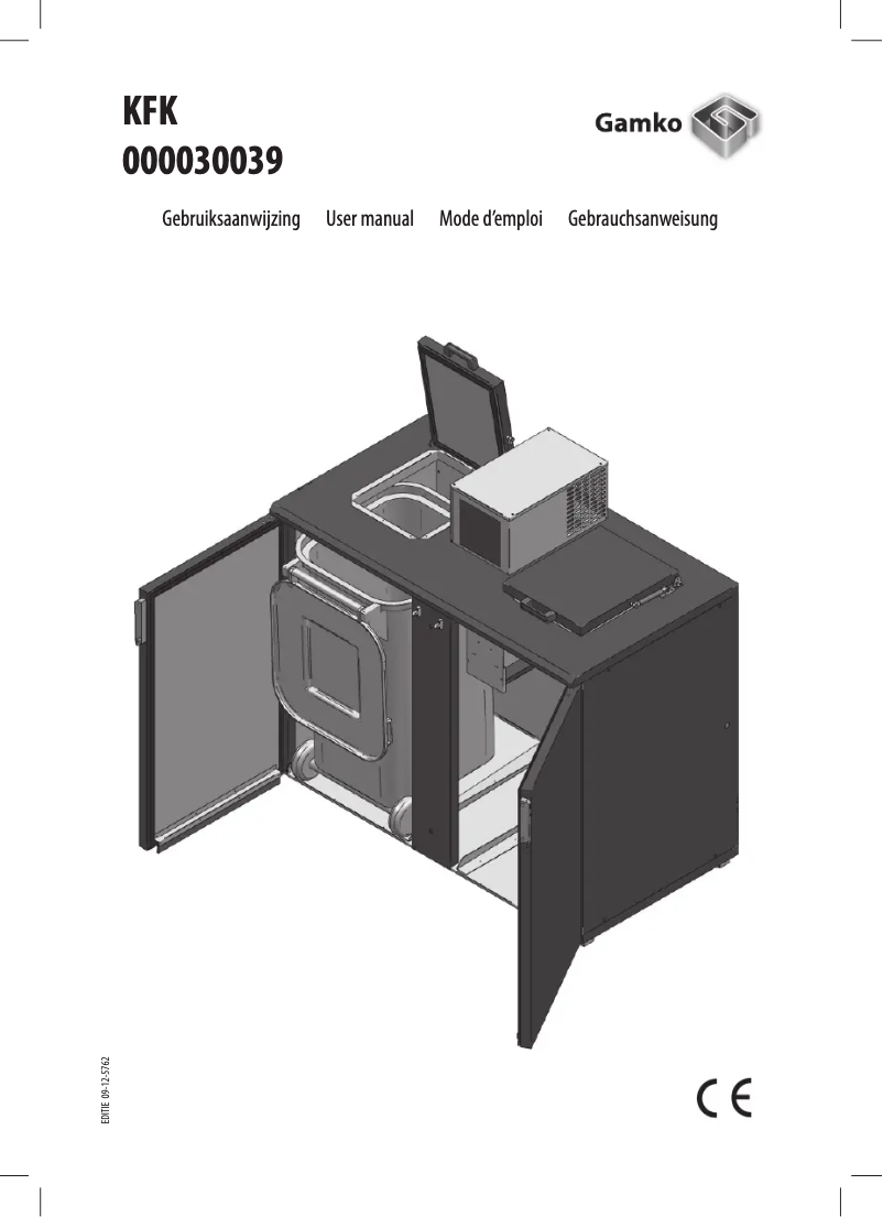 Imagen de la primera página del manual del dispositivo KFKHC/MUCS