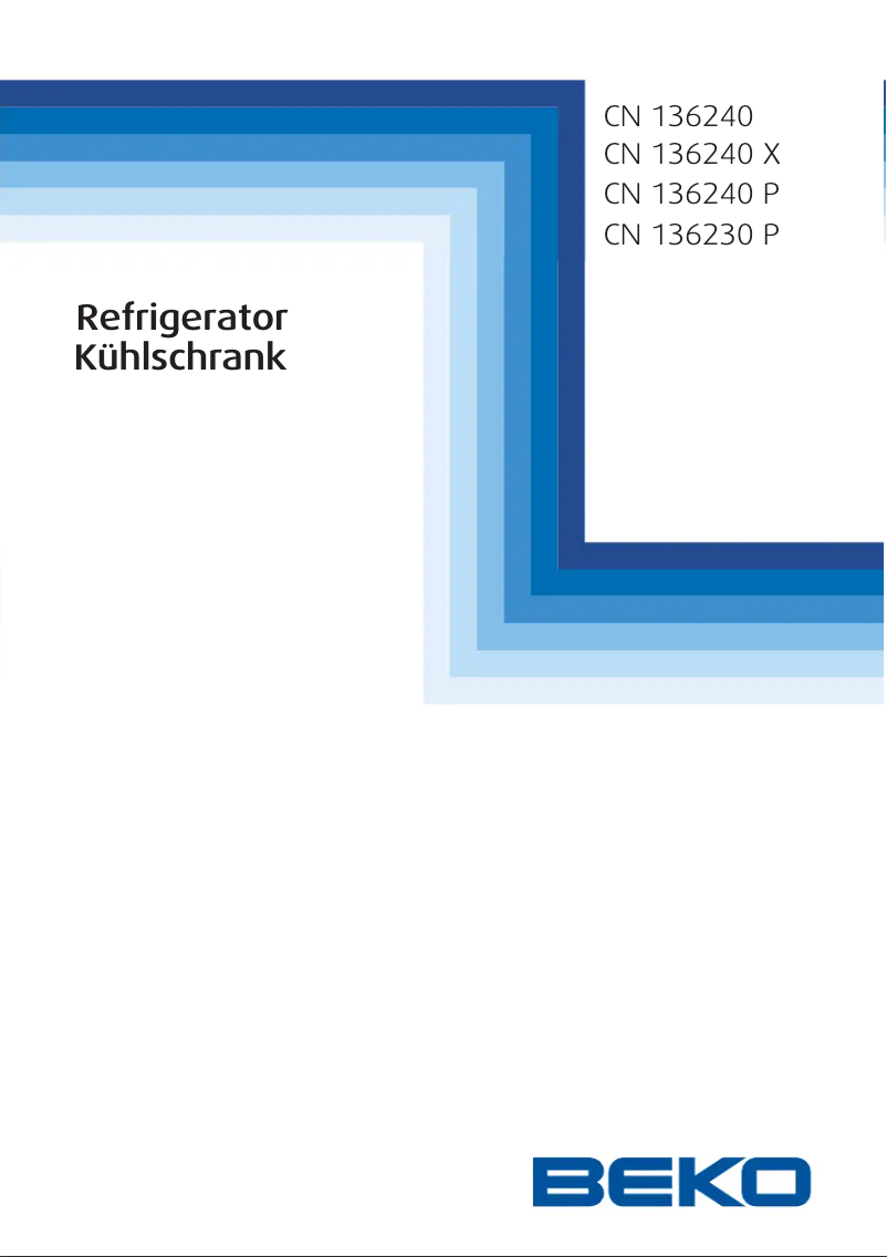 Imagen de la primera página del manual del dispositivo CN 136230 P