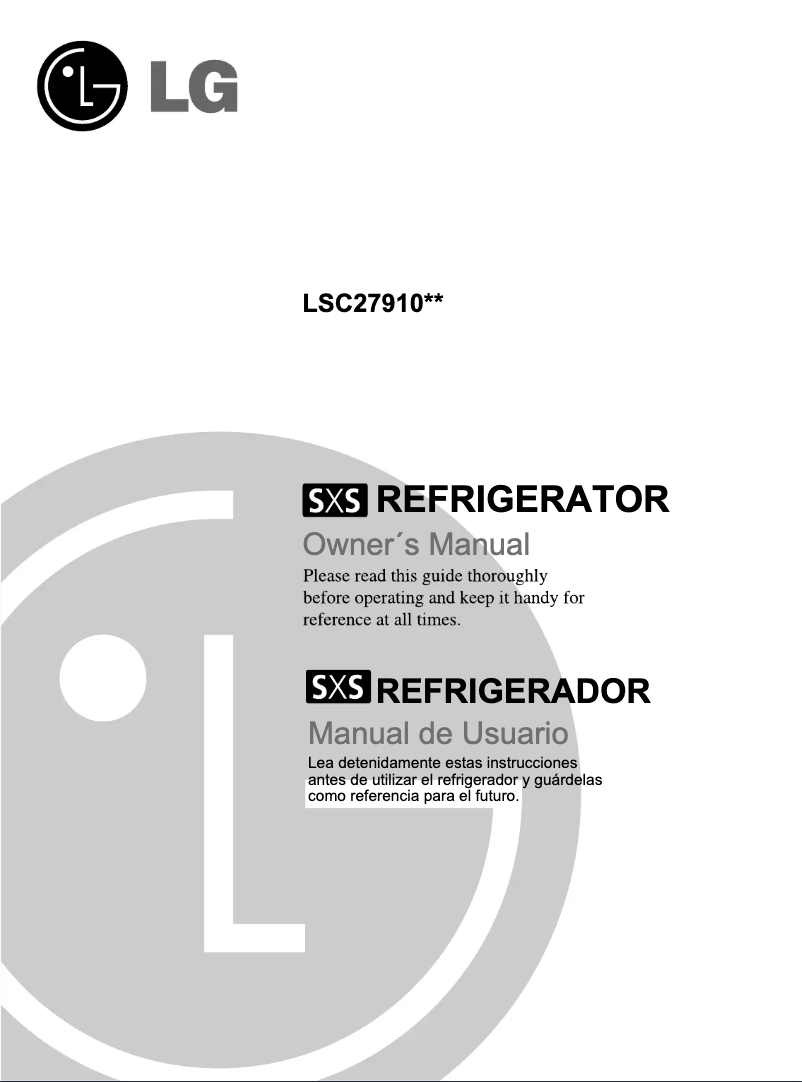 Página nº 1 - Manual de usuario LG GM-L279UTRM