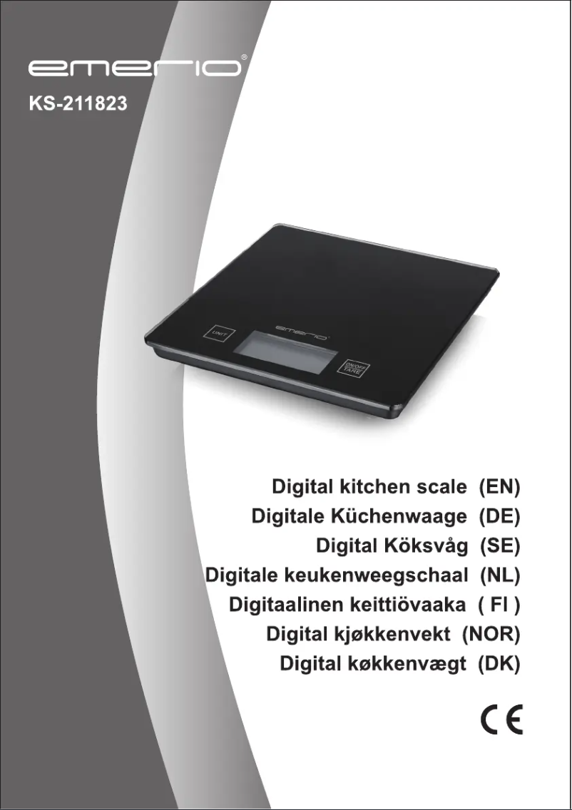 Página 1 del manual Manual de usuario Emerio KS-211823