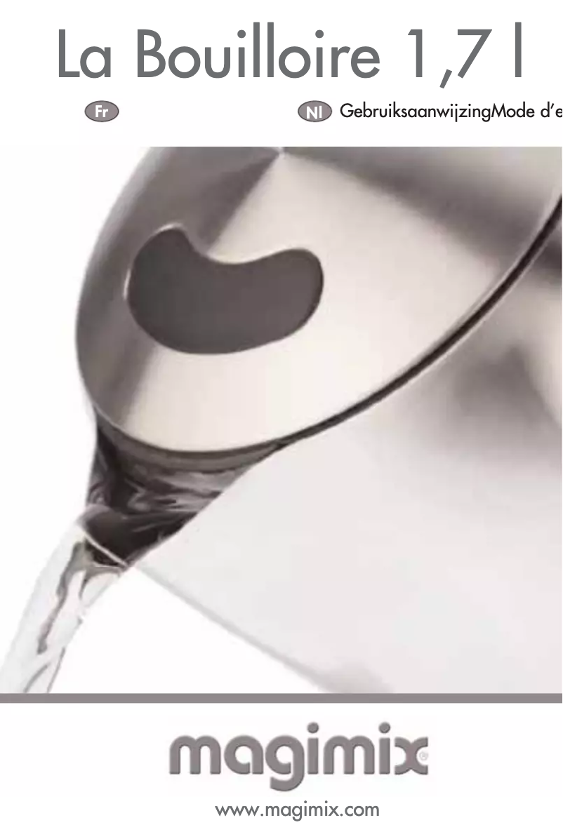 Imagen de la primera página del manual del dispositivo La Bouilloire 1.7L