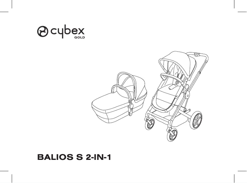 Página 1 del manual Manual de usuario Cybex Balios S 2-in-1