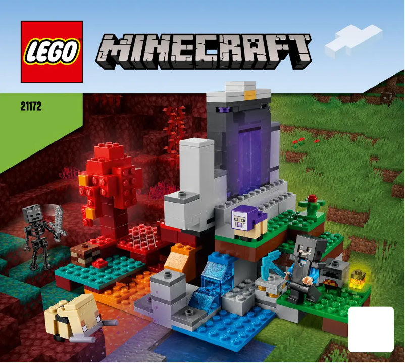 Página 1 del manual Manual de usuario Lego Minecraft 21172