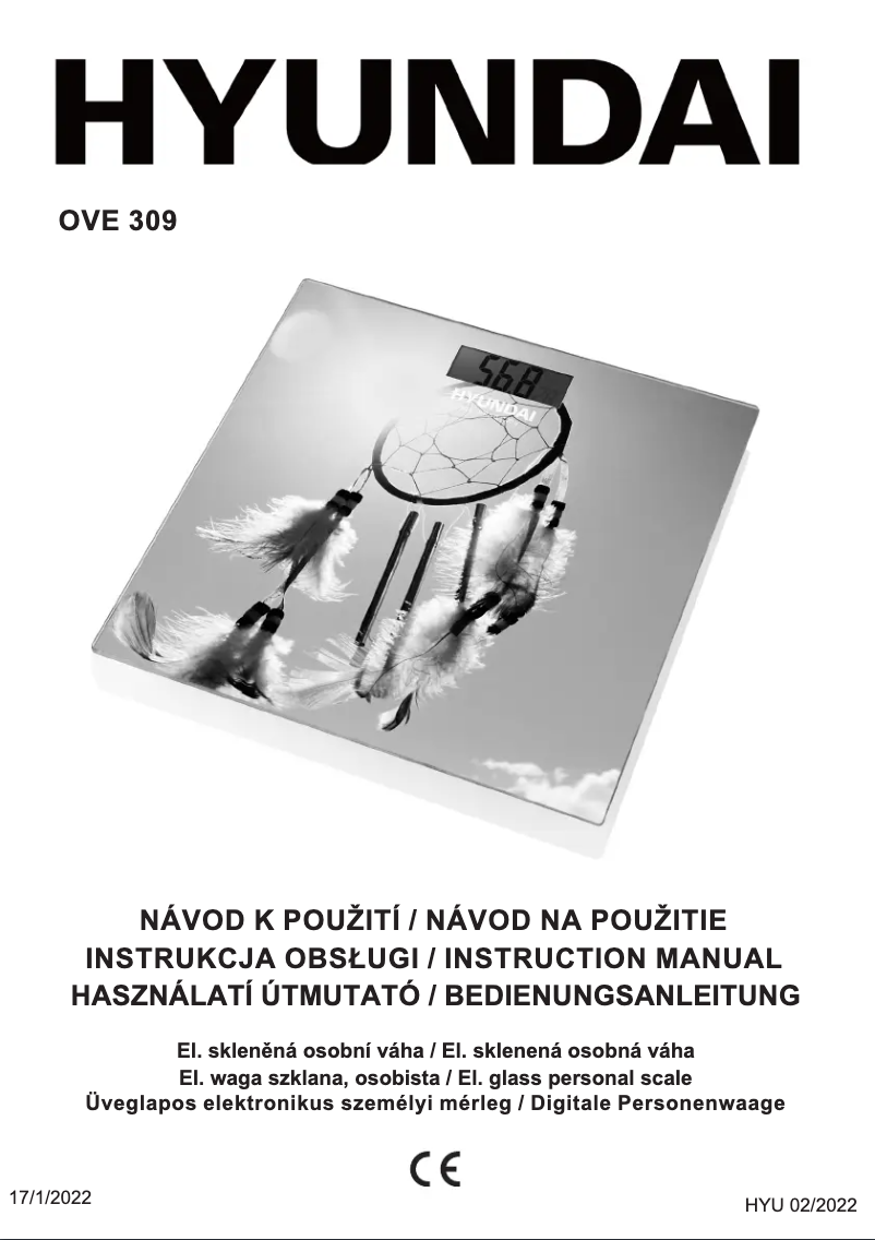 Imagen de la primera página del manual del dispositivo OVE 309