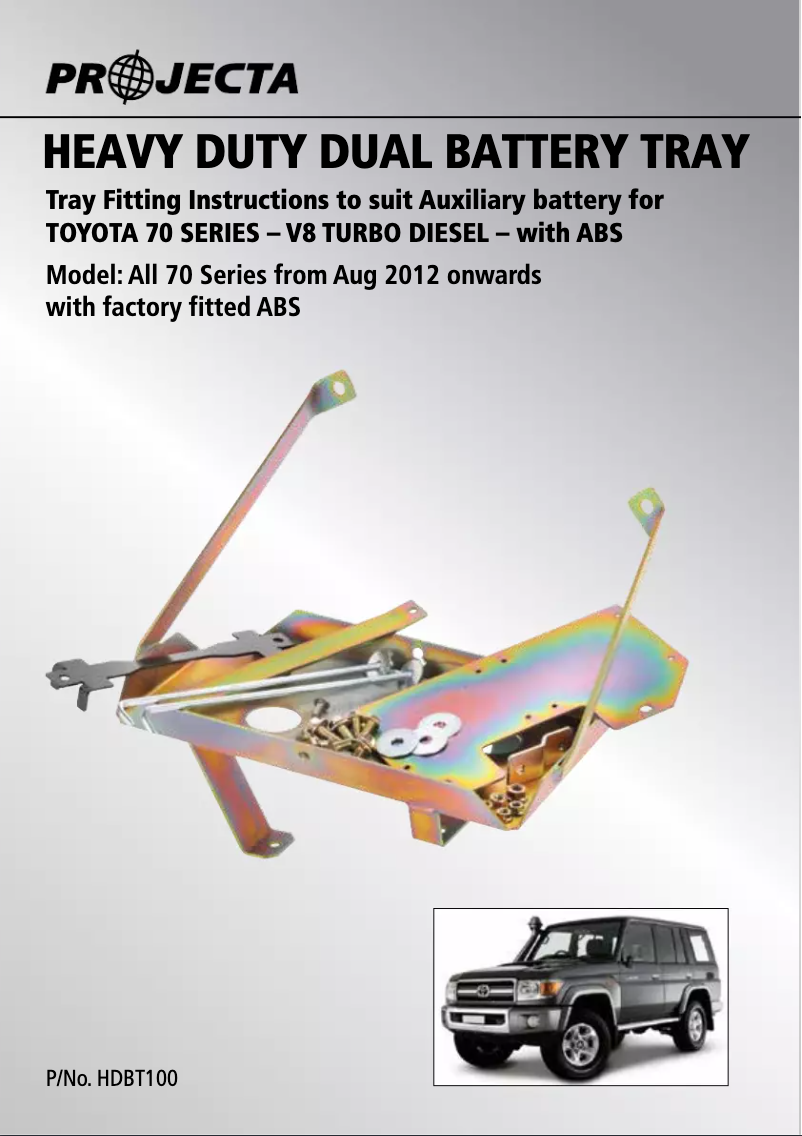 Página 1 del manual Manual de usuario Projecta HDBT100