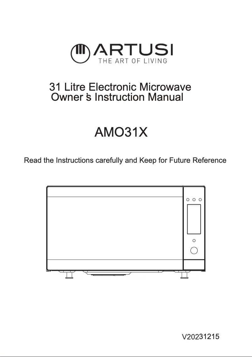 Imagen de la primera página del manual del dispositivo AMO31X