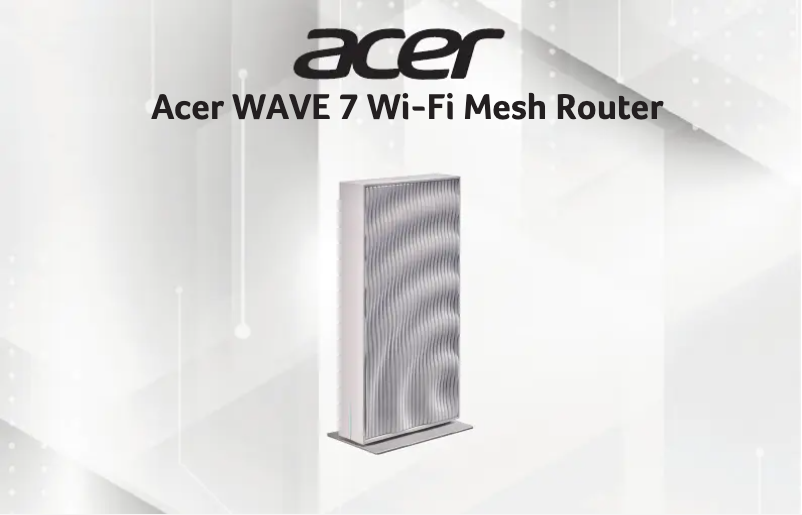 Imagen de la primera página del manual del dispositivo Wave 7