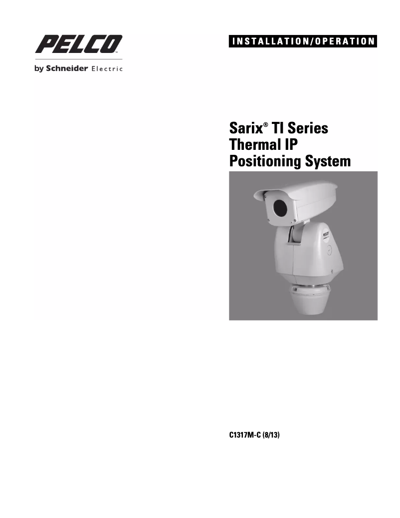 Página 1 del manual Manual de usuario Pelco Sarix ESTI3100-5W