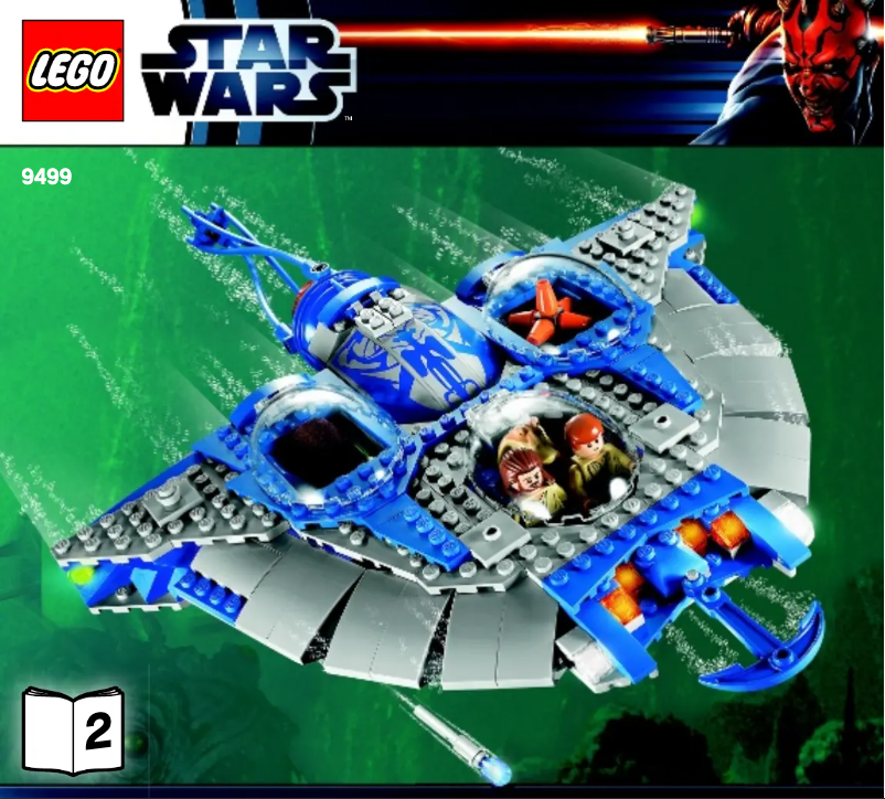 Página 1 del manual Manual de usuario Lego Star Wars 9499