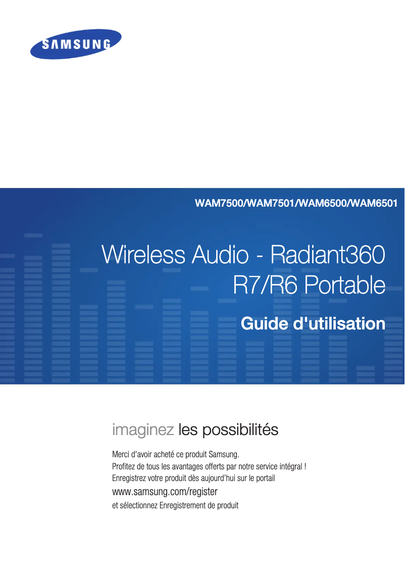 Imagen de la primera página del manual del dispositivo WAM7500