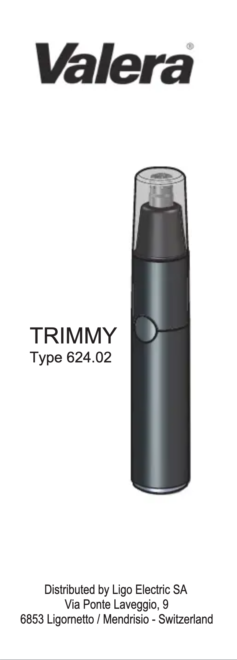 Imagen de la primera página del manual del dispositivo Trimmy