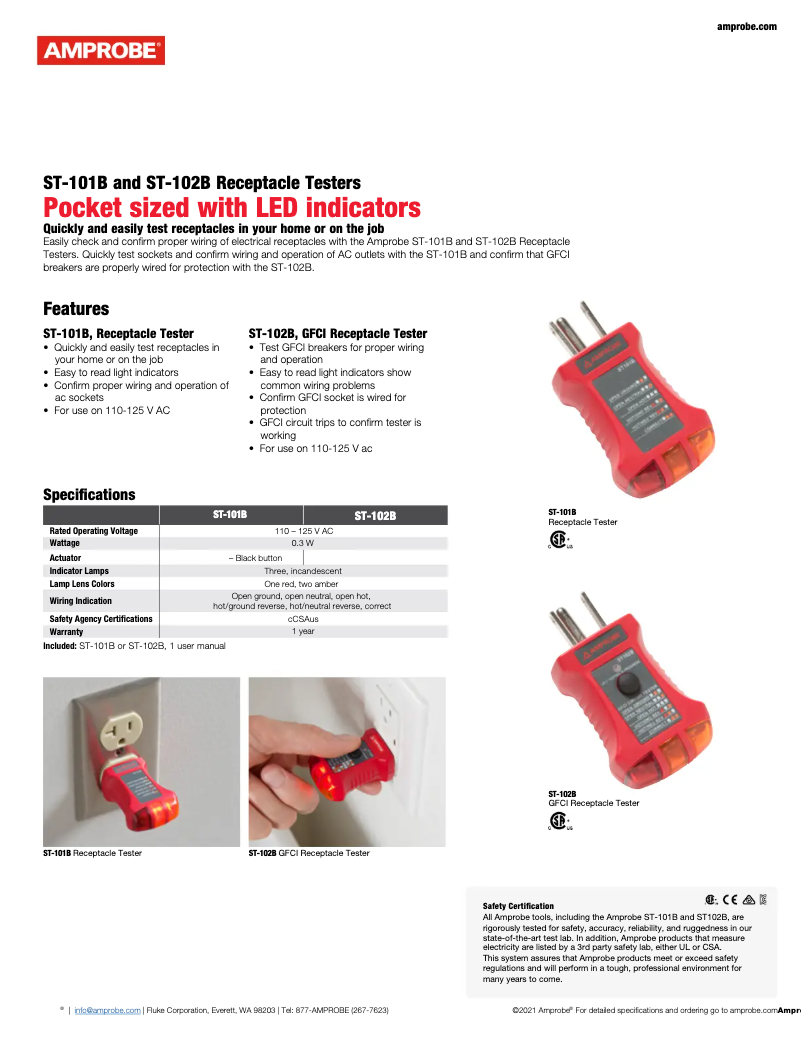 Imagen de la primera página del manual del dispositivo ST-102B
