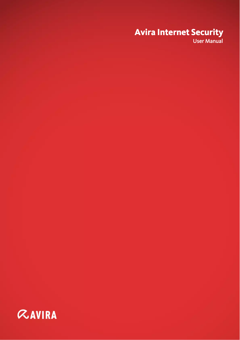 Imagen de la primera página del manual del dispositivo Internet Security