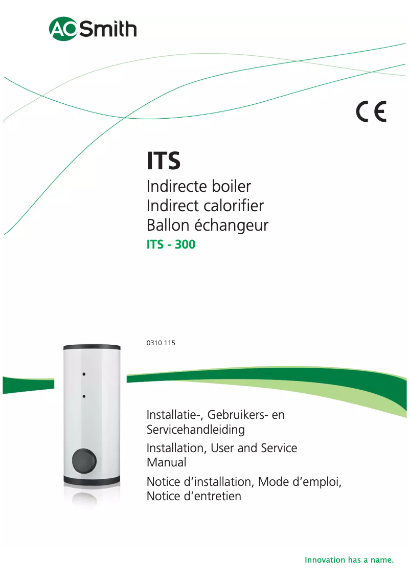 Imagen de la primera página del manual del dispositivo ITS 300