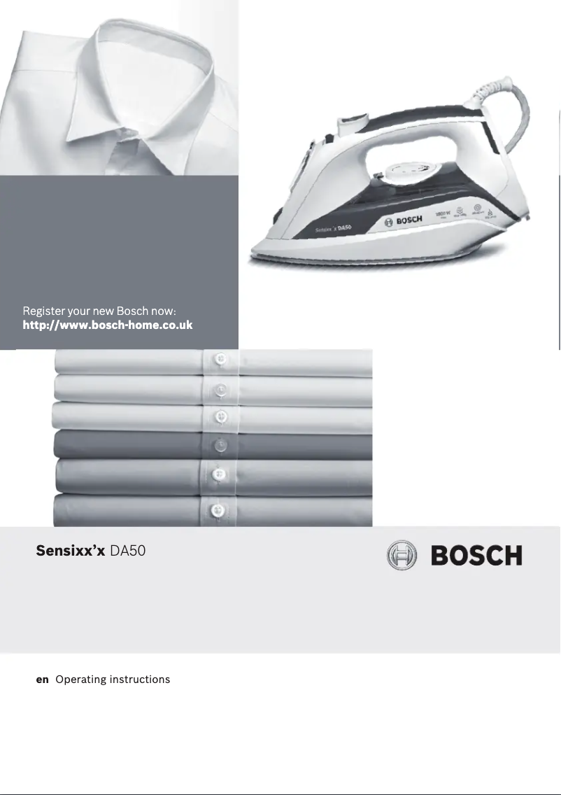 Página 1 del manual Manual de usuario Bosch TDA5072GB