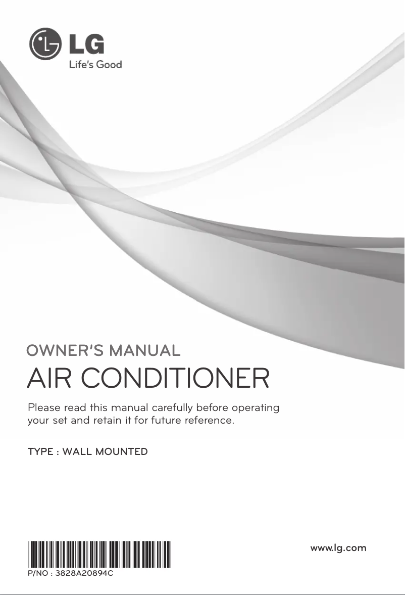 Imagen de la primera página del manual del dispositivo LSNC2525DB0