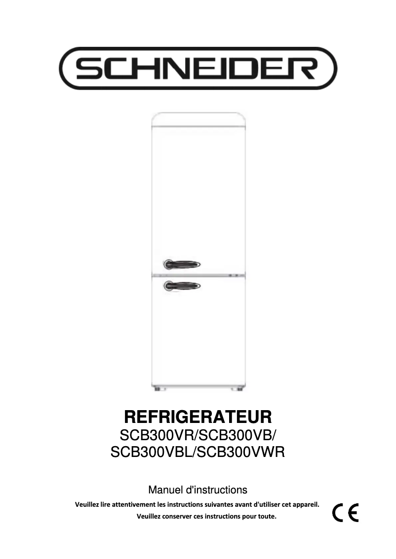 Imagen de la primera página del manual del dispositivo SCB300V