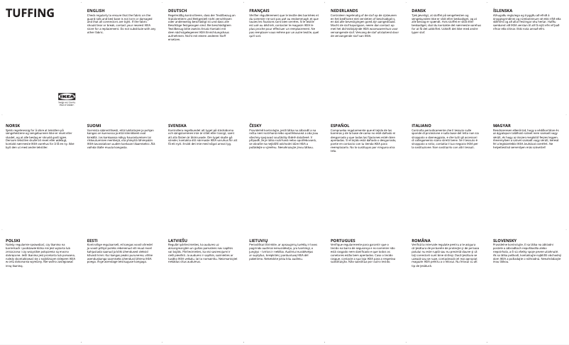 Imagen de la primera página del manual del dispositivo TUFFING 002.392.33