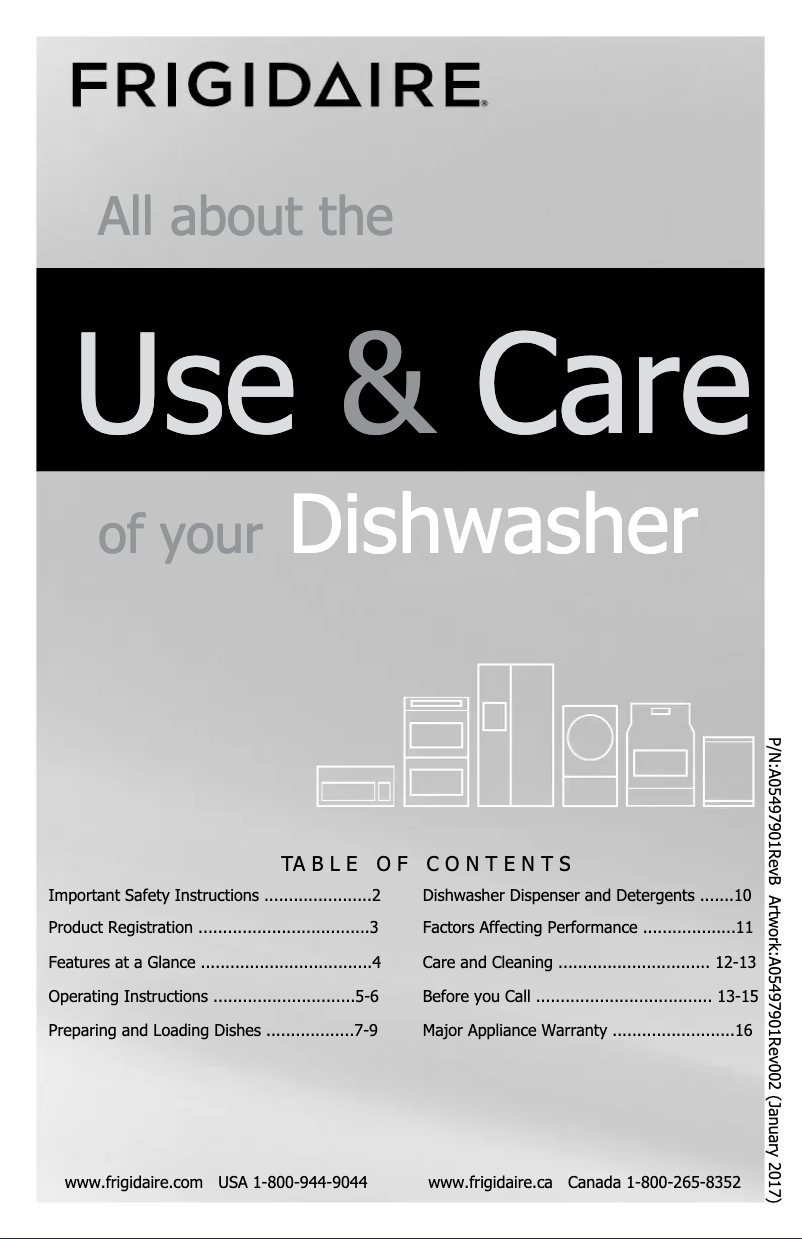 Imagen de la primera página del manual del dispositivo FFBD2412S