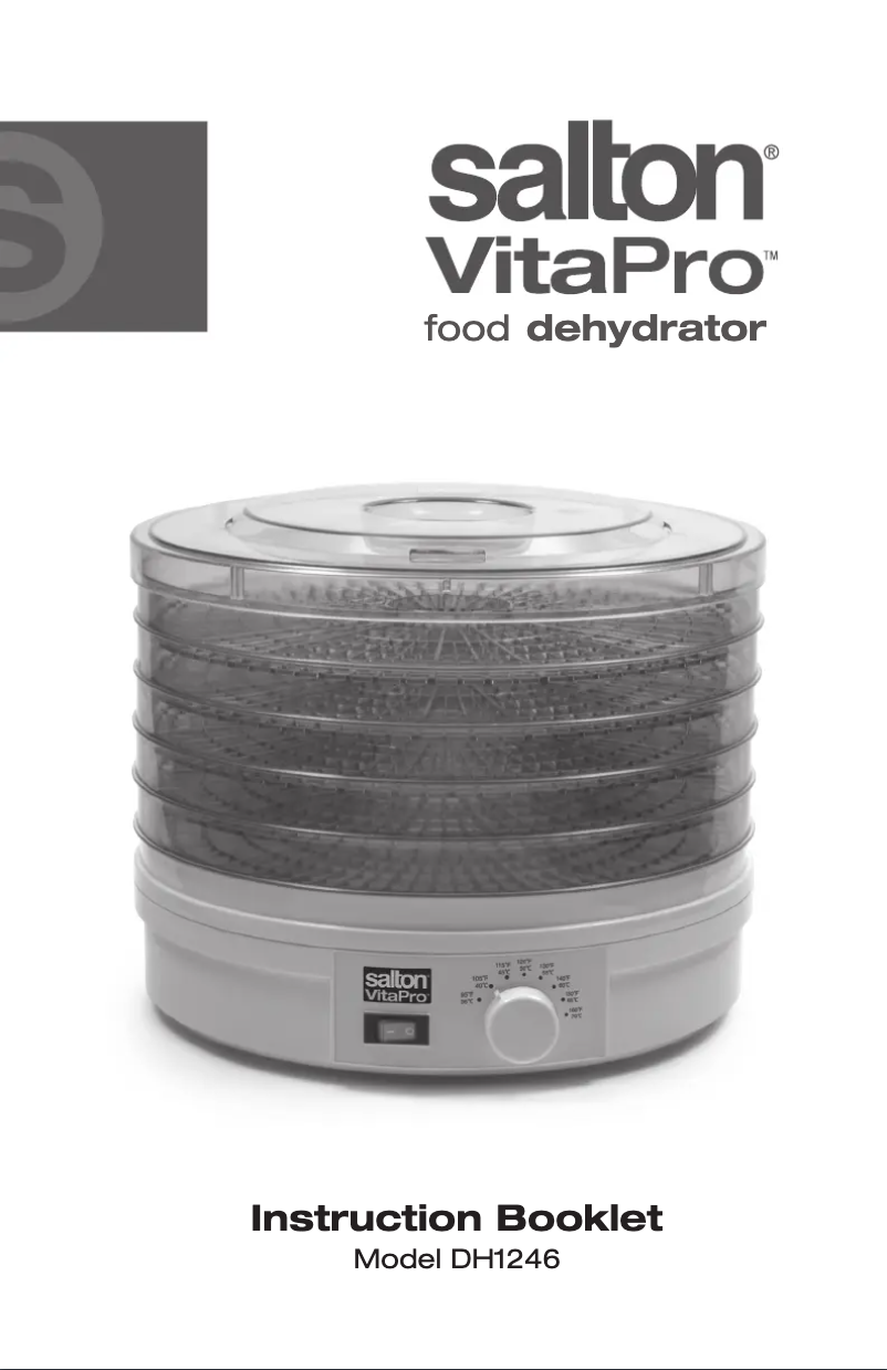 Página 1 del manual Manual de usuario Salton DH1246