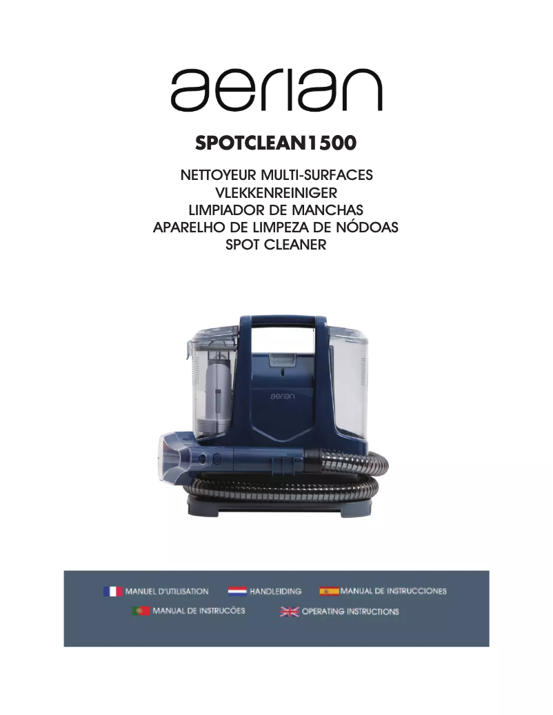 Imagen de la primera página del manual del dispositivo MSC1500