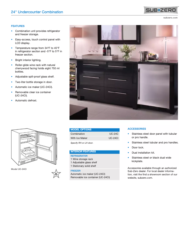 Imagen de la primera página del manual del dispositivo UC-24CI-LH