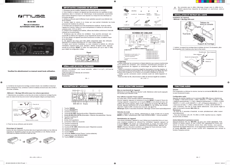 Página 1 del manual Manual de usuario Muse M-081 R