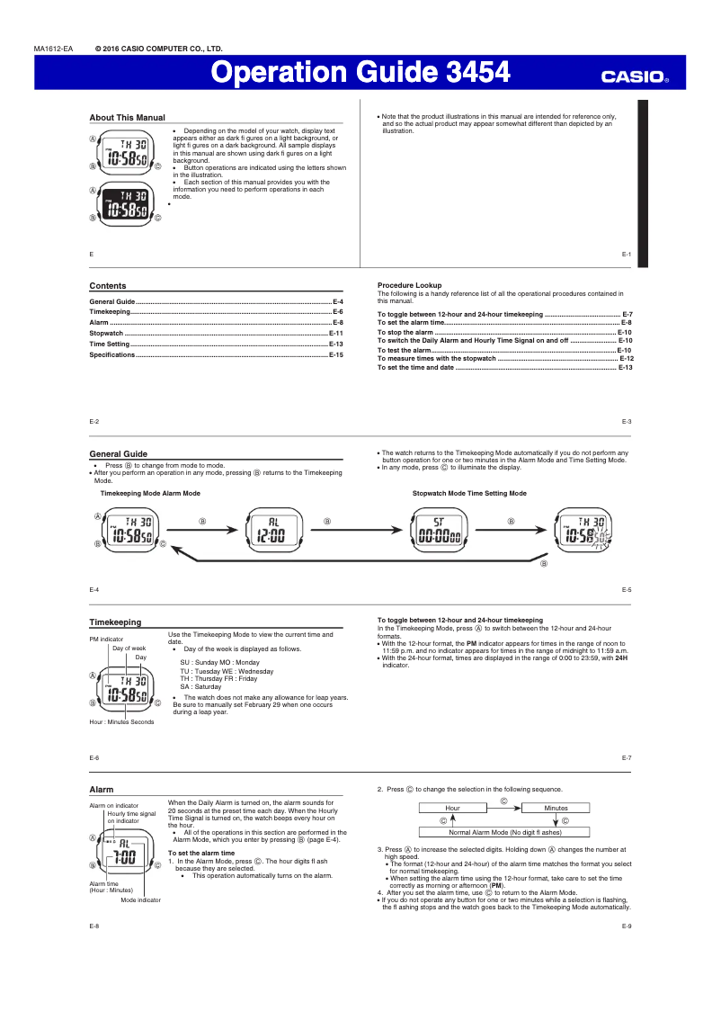 Imagen de la primera página del manual del dispositivo Collection B650WC-5AEF