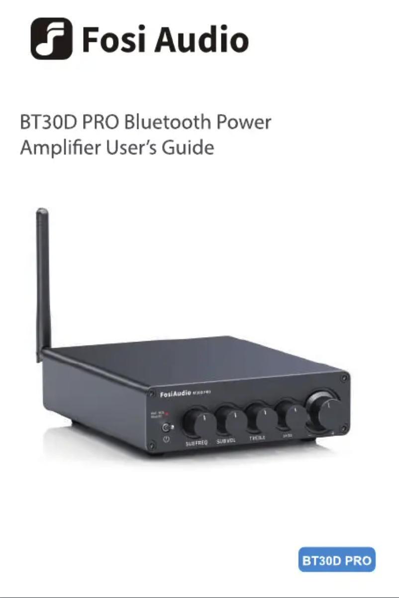 Imagen de la primera página del manual del dispositivo BT30D Pro