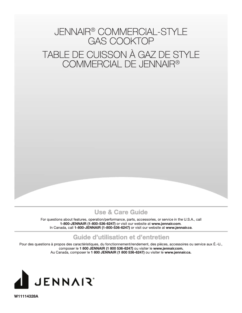 Imagen de la primera página del manual del dispositivo JGCP536HL