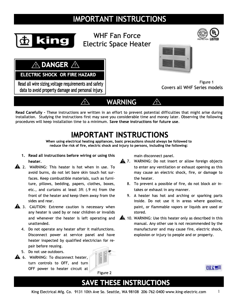 Imagen de la primera página del manual del dispositivo KCV2010-W
