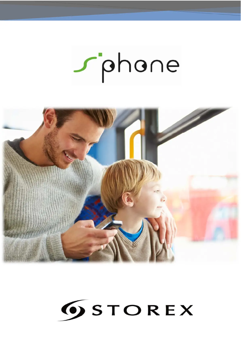 Imagen de la primera página del manual del dispositivo Sphone DC35G