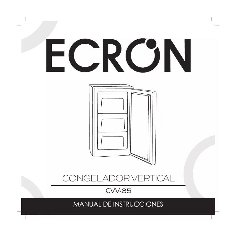 Página 1 del manual Manual de usuario Ecron CVV 85
