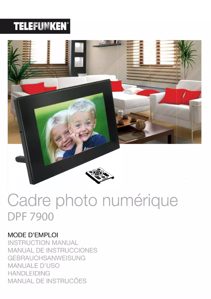 Página nº 1 - Manual de usuario Telefunken DPF 7900