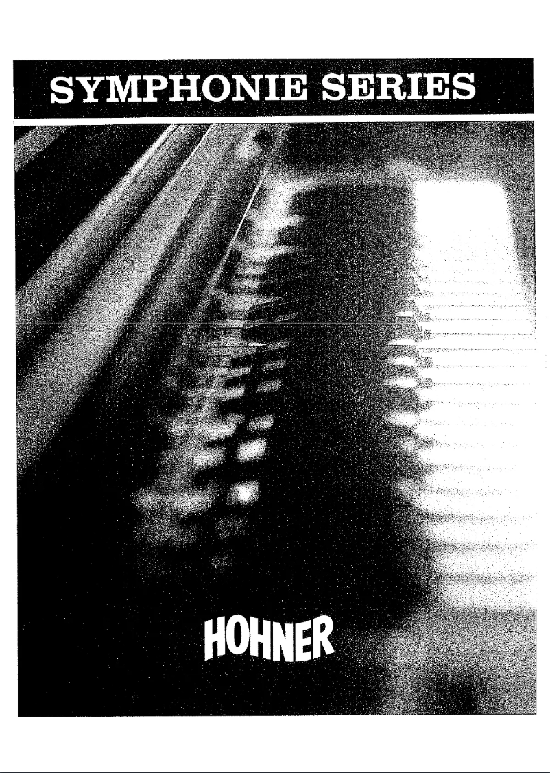 Página 1 del manual Manual de usuario Hohner Symphonie D96